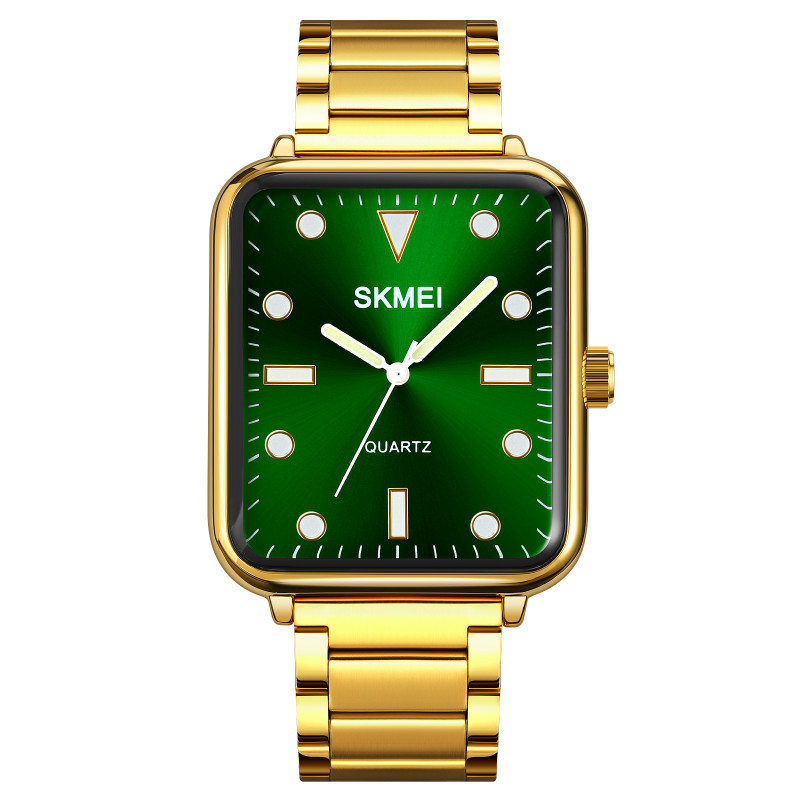 Watch Skmei 1954GDGN-SP Gold-Green Sun Pattern