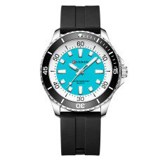 Часы  Curren 8448 Silver-Blue-Black