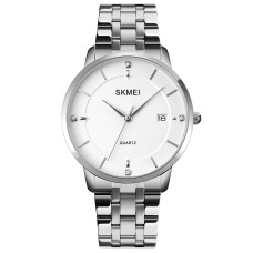 Часы  Skmei 1801SSI Silver Case Mesh Band
