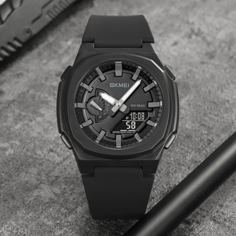 Watch Skmei 2091BKGYBK Black-Grey-Black