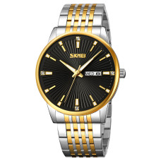 Часы  Skmei 9323TGDBK Silver/Gold-Black