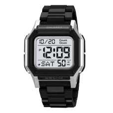 Годинник  Skmei 2264BKSIWT Black-Silver-White