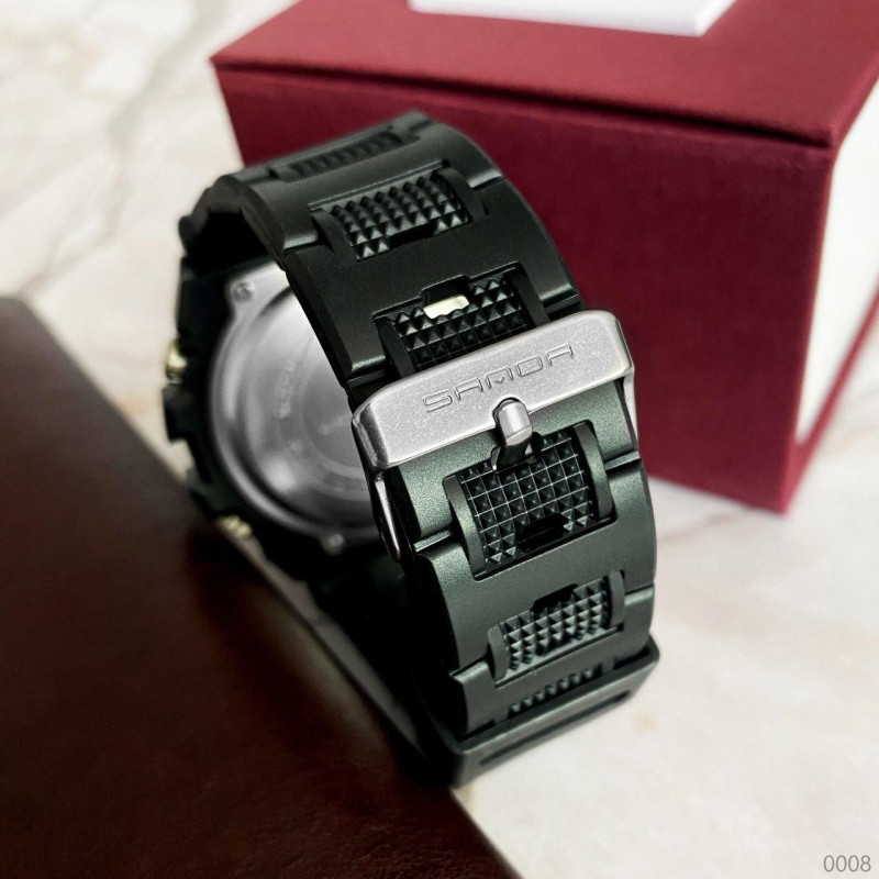 Watch Sanda 739 Black-Silver