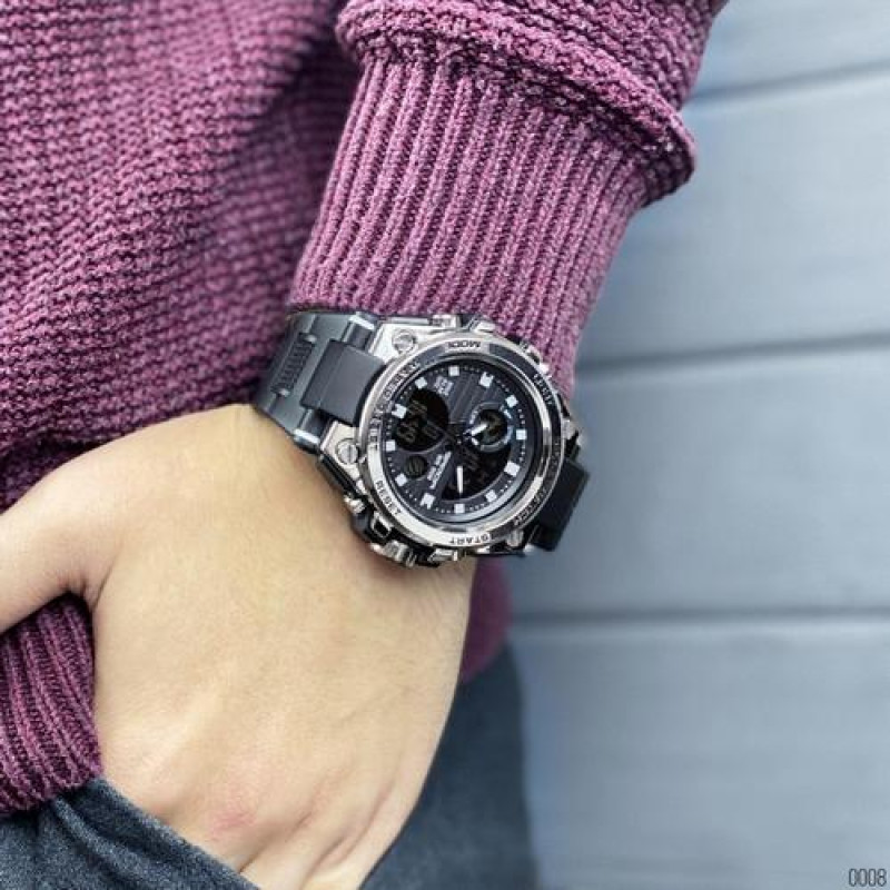 Watch Sanda 739 Black-Silver