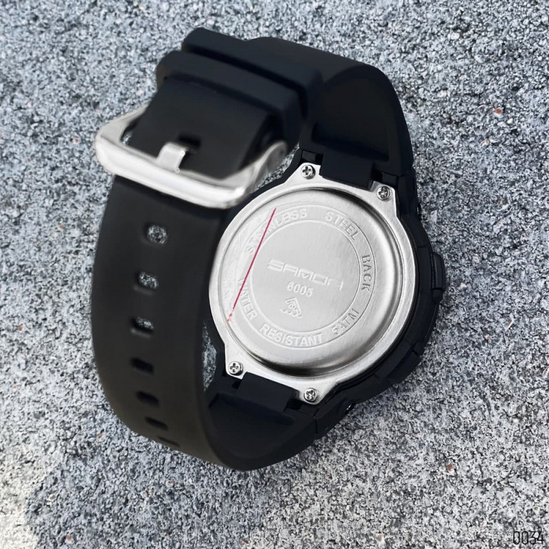 Watch Sanda 6005 Black-Gold