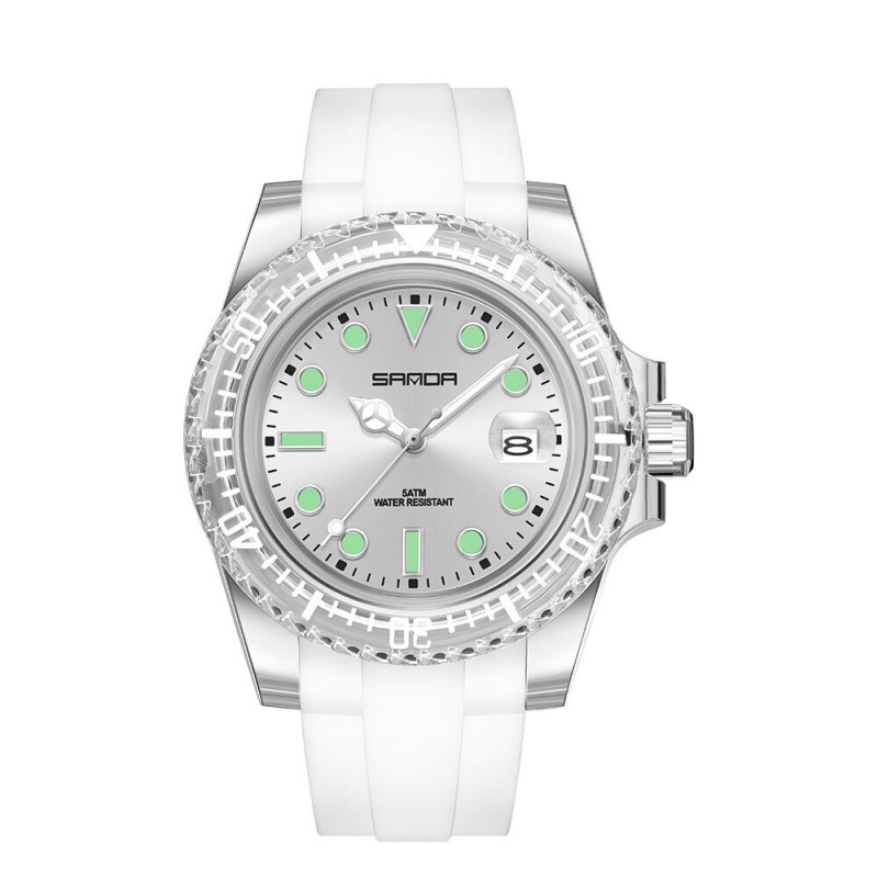 Watch Sanda 9007 White