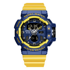 Часы  Sanda 3129 Yellow Blue