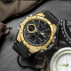 Watch Sanda 6008 Black-Gold