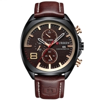Watch Curren 8324 Brown-Black-Gold