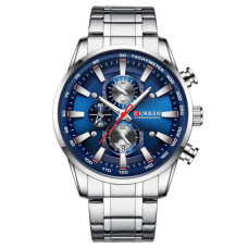 Часы  Curren 8351 Silver-Blue