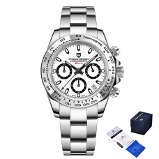 Часы  Pagani Design PD-1727 Silver-White