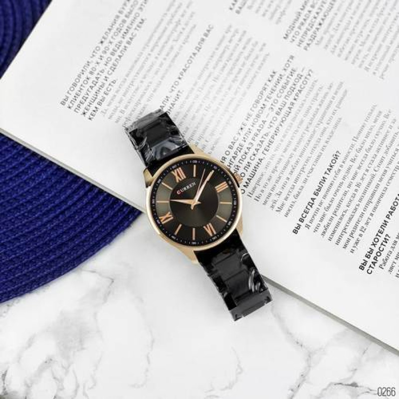 Watch Curren 8383 Black-Gold