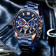 Watch Curren 8418 Blue-Gold
