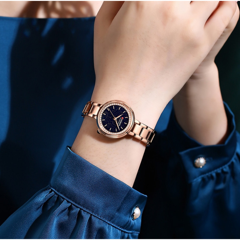 Watch Curren 9089 Gold-Black