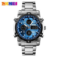 Watch Skmei 1389BU Silver-Black-Blue