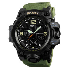 Годинник  Skmei 1155 Black-Military