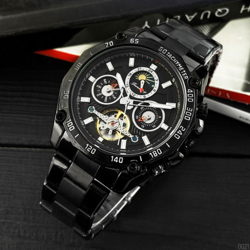 Watch Forsining 6913 All Black