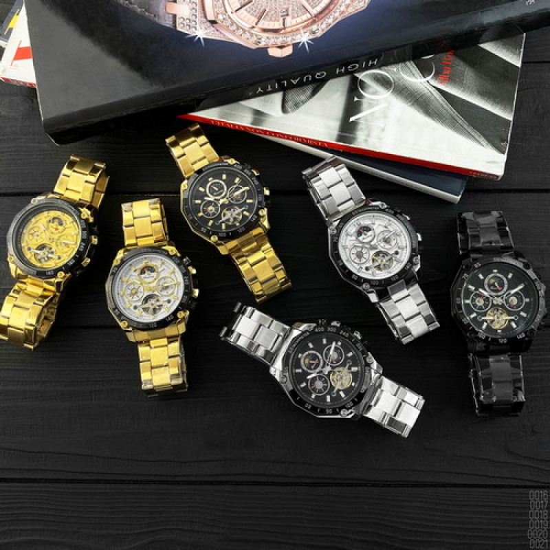 Watch Forsining 6913 All Black