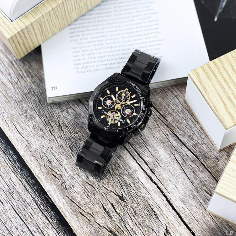 Watch Forsining 6913 All Black
