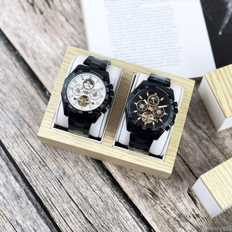 Watch Forsining 6913 All Black