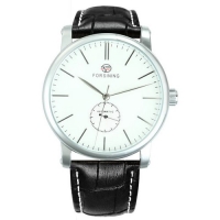 Watch Forsining 8214 Silver-White-Black