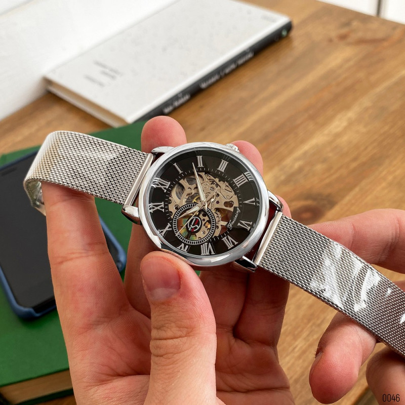 Watch Forsining 8099 All Silver