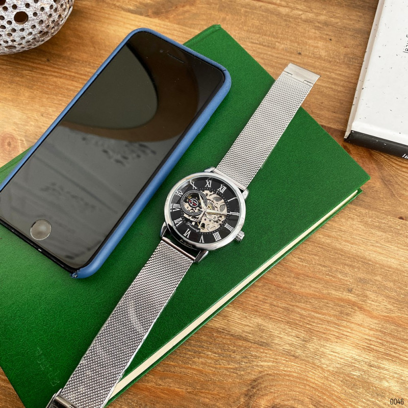Watch Forsining 8099 All Silver