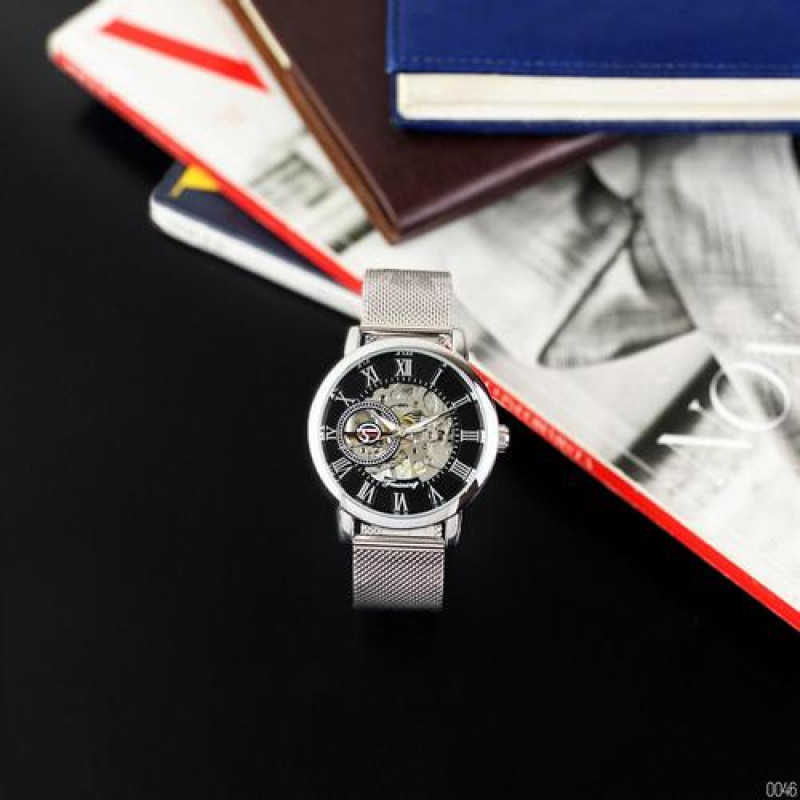Watch Forsining 8099 All Silver