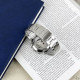 Watch Forsining 8207 Silver-Black