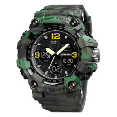 Годинник  Skmei 1742 Green Military