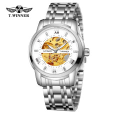 Часы  Forsining 8241 Silver-White