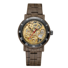 Часы  Forsining 8277 Brown-Black-Gold
