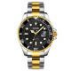 Watch Skmei 1779TGDBK Silver-Gold-Black