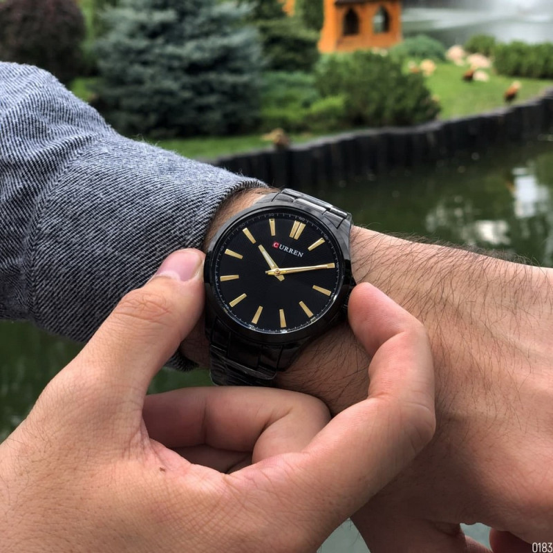 Watch Curren 8322 Black-Gold