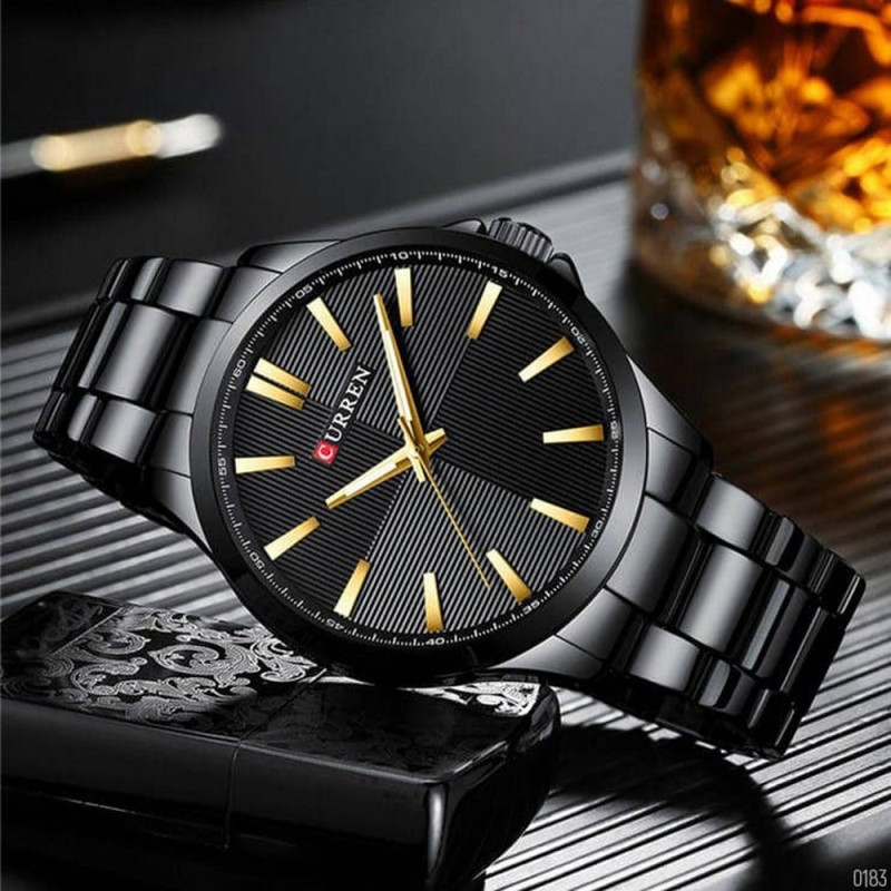 Watch Curren 8322 Black-Gold