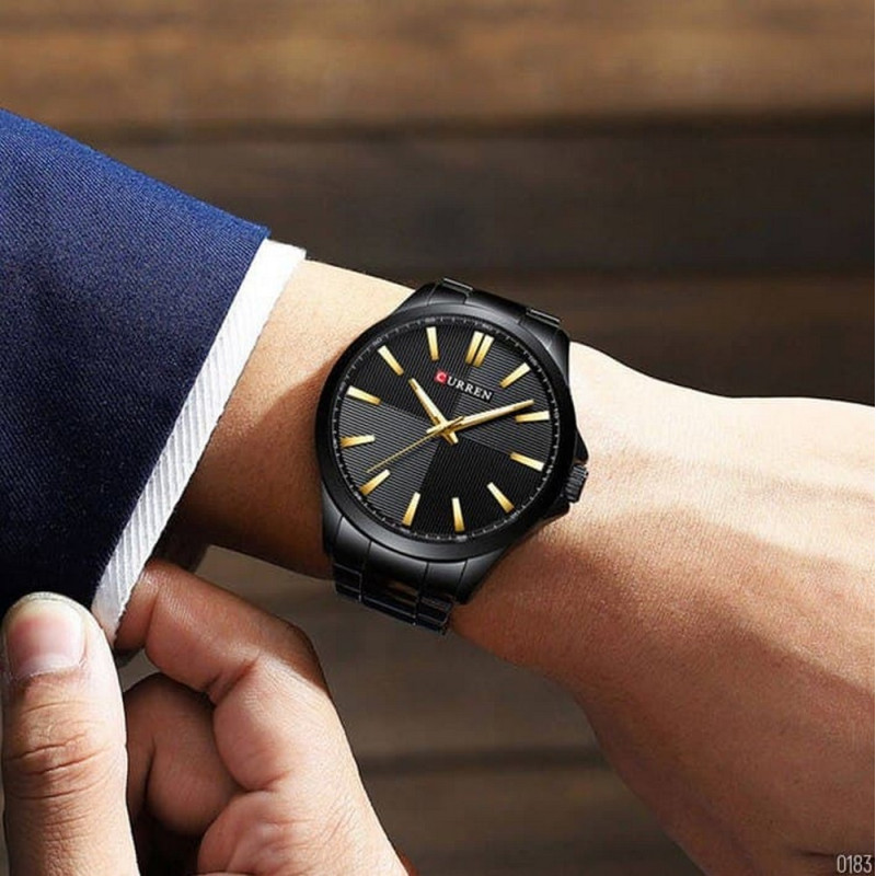 Watch Curren 8322 Black-Gold