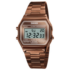 Годинник  Skmei 1123CG Coffee Gold