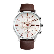 Часы  Skmei 9103WTBN White-Brown