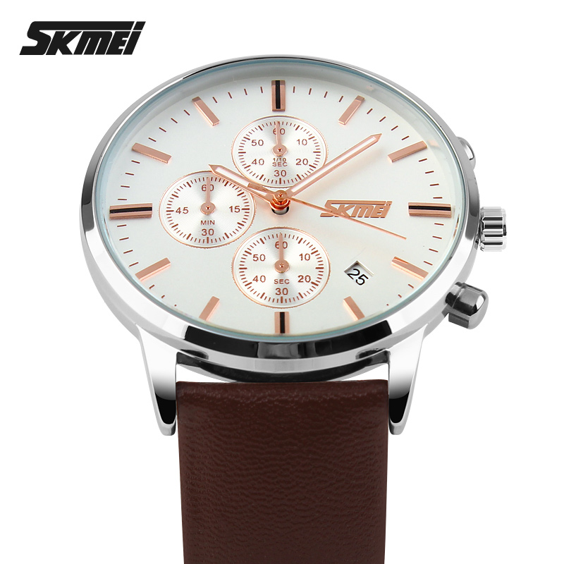 Watch Skmei 9103WTBN White-Brown