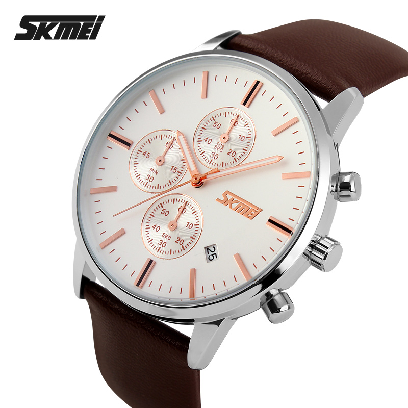 Watch Skmei 9103WTBN White-Brown