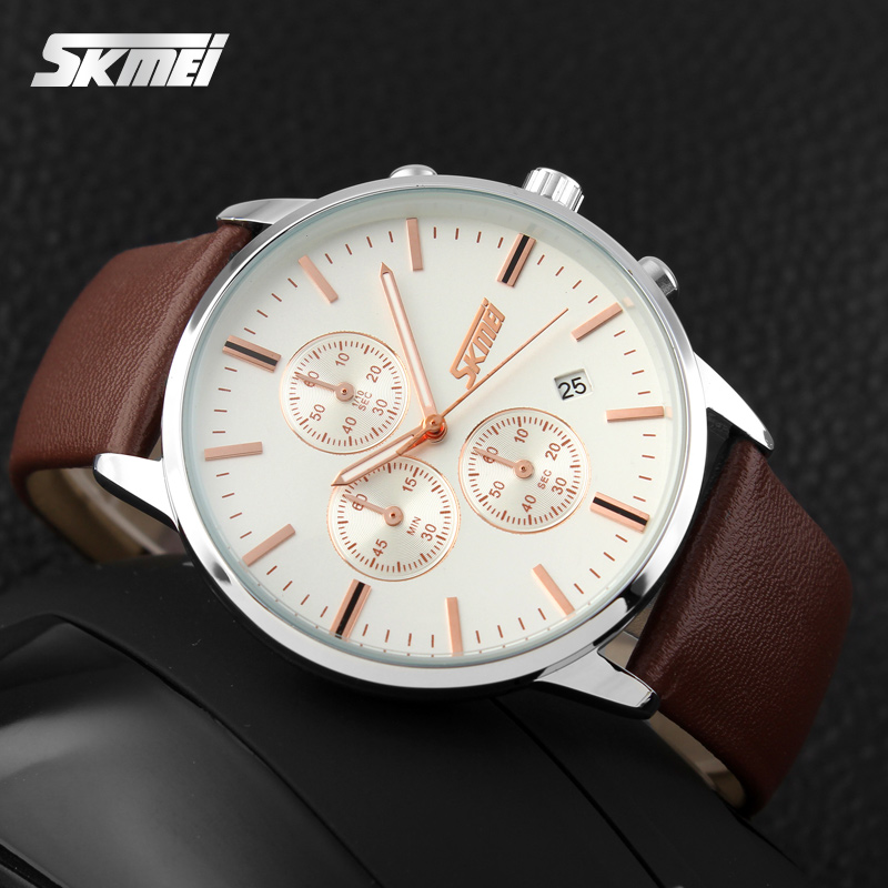 Watch Skmei 9103WTBN White-Brown