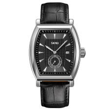 Часы  Skmei 9306SIBK Silver-Black