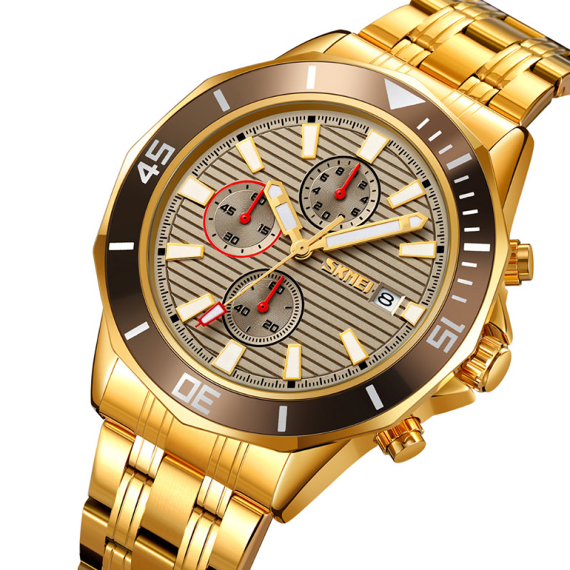Watch Skmei 9335GDGY Gold-Grey