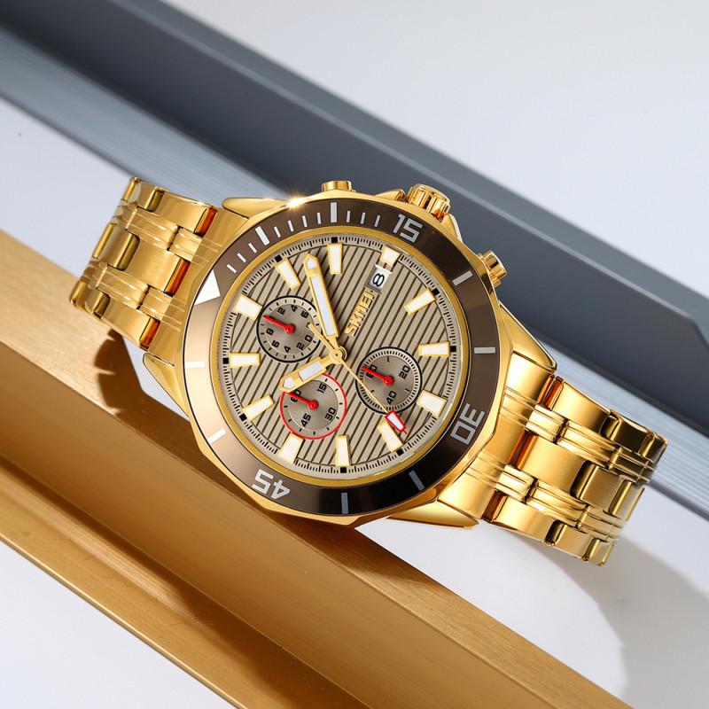 Watch Skmei 9335GDGY Gold-Grey