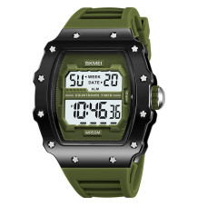 Годинник  Skmei 2296BKGN Black-Green