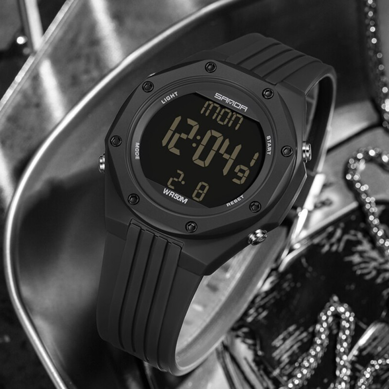 Watch Sanda 6093 All Black