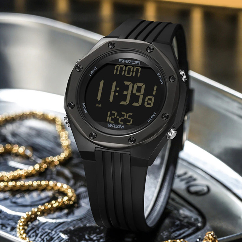 Watch Sanda 6093 All Black