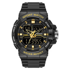 Часы  Sanda 6025 Black-Gold