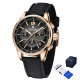 Watch Pagani Design YS008 Rose Gold-Brown
