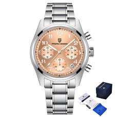 Часы  Pagani Design PD-1773 Silver-Pink